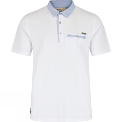 Camisa Regatta Balius Polo Hombre Blancas - Chile WIJ350428